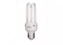 LÂMPADA COMPACTA FLUORESCENTE 3U GE 15W 127V 6500K(BRANCO FRIO)E27