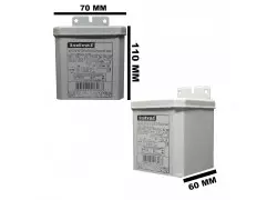 REATOR INTRAL PARA LÂMPADA VAPOR SÓDIO 100W 220V(USO INTERNO) 01701
