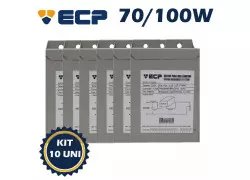 REATOR PARA LÂMPADA VAPOR SÓDIO/METÁLICO    100W 220V(USO INTERNO)KIT10