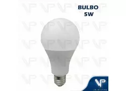 LÂMPADA LED BULBO   5W 6500K(BRANCO FRIO)E27 BIVOLT 